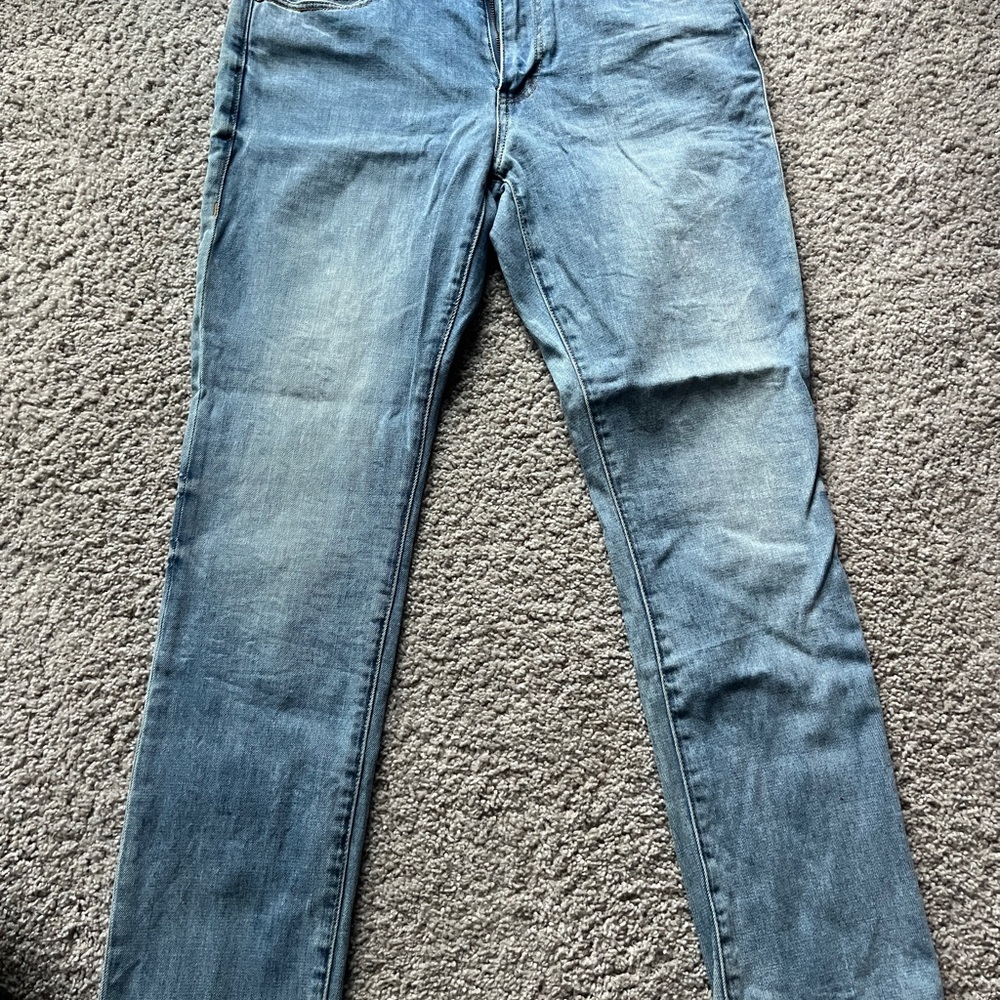 CAbi High Straight Light Denim - 8